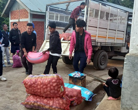 Relief Distribution for IDPs Held in Churachandpur/ Lamka Camps